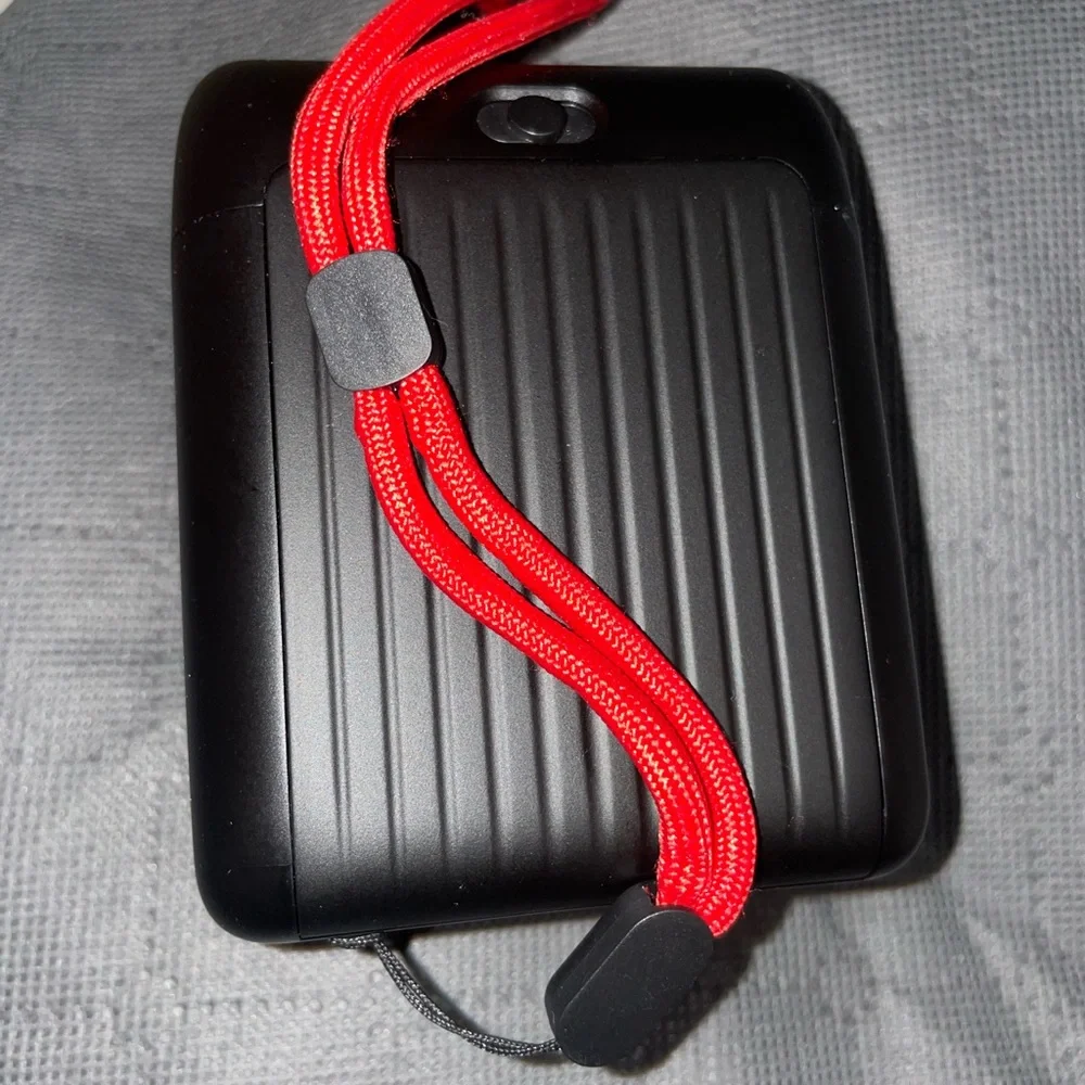 Polaroid Go Camera - Black with Rainbow Accent